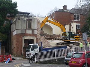 Bournemouth, Mount Zion Baptist Chapel under demolition - geograph.org.uk - 1184125.jpg