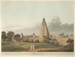 Brihadisvara Temple, Thanjavur by Henry Salt
