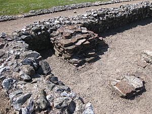Caister Roman Site building detail 2