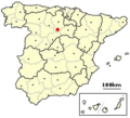Castrillo de la vega Spain location