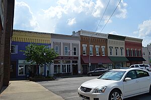 Columbia courthouse square, southern quadrant
