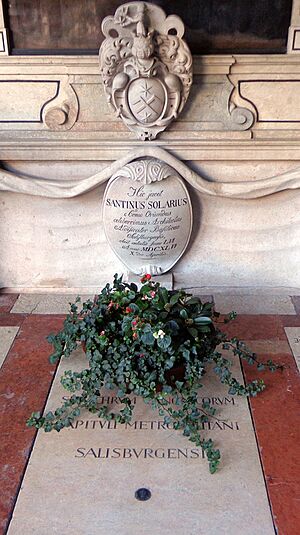 Crypt 31 (Petersfriedhof Salzburg) grave of Santino Solari