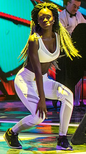 Diarra Sylla during The Voice Kids Russia in 2018 01.jpg