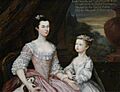 Dorothy Savile, Lady Dorothy Boyle (1724–1742), Countess of Euston, and Her Sister Lady Charlotte Boyle (1731–1754), Later Marchioness of Hartington