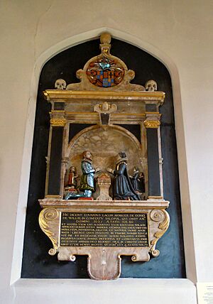 Edward & Joanna Lacon tomb Willian