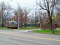 Entranceway at Main Street at LeBrun Road Apr 10