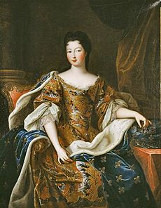 Françoise-Marie de Bourbon in 1700; Duchess of Chartres.jpg