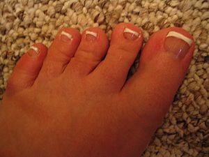 French pedicure