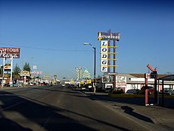 Motels and businesses in Gallup