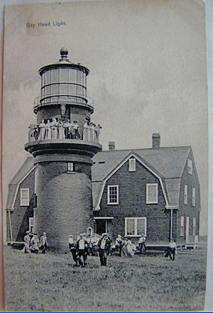 Gay Head Lighthouse circa 1913