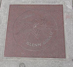 Glenn Gould Star on Canada's Walk of Fame