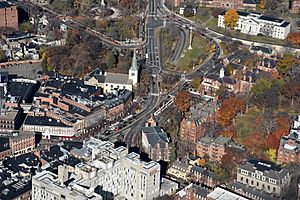Harvard Square aerial 1