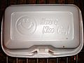 Have a Nice Day! styrofoam food container