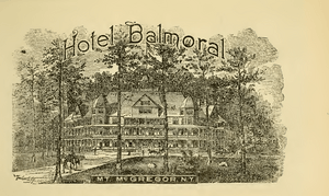 Hotel Balmoral, Wilton NY