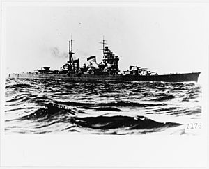 Japanese cruiser Haguro
