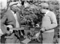 Jim Jackson and King Vidor on the Set of the Film Hallelujah