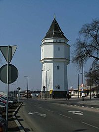 Konin (stacja kolejowa)-wieża ciśnień