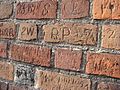 Konin 22.03.2009 - history on the bricks of St. Bartholomew's Parish church