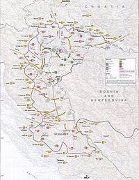 Map 49 - Croatia - Operation Oluja, 4-8 August 1995