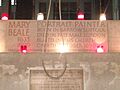 Mary Beale's memorial in St James Church Picadilly