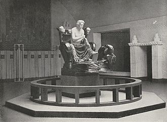 Max Klingers 'Beethoven' in der 14. Ausstellung der Wiener Secession, 1902 (2)