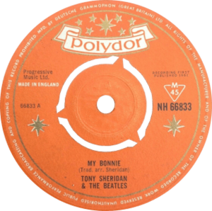 My Bonnie by Tony Sheridan and the Beatles UK vinyl side A.png