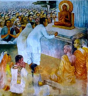 Nava Jetavana Temple - Shravasti - 015 Dr Ambedkar and his Followers become Buddhists in 1956 (9241722749)