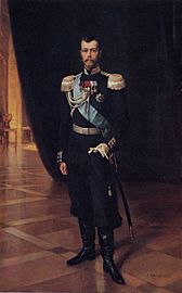Nicholas II by Edelfelt