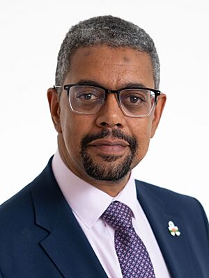 Official portrait of First Minister Vaughan Gething 05 (cropped).jpg