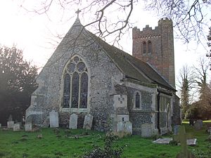Parish church of Liston Essex