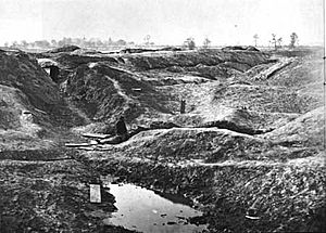 Petersburg crater aftermath 1865