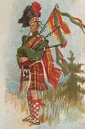 Pipers dress in 1840s