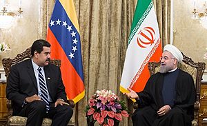 President Rouhani in meeting with Venezuelan President Nicolás Maduro 02