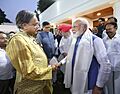 Prime Minister of Bharat, Shri Narendra Damodardas Modi meets Lok Sabha MP, Dr. Shashi Tharoor