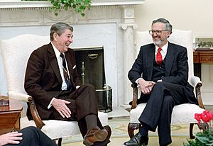 Ronald Reagan and Douglas Ginsburg