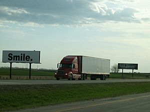 SMILE billboard