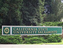 Sac State North Entrance