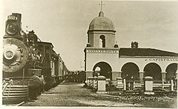San Juan Capistrano railway station c.1895