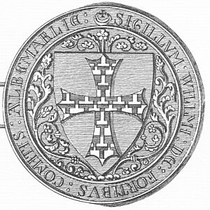 Seal 1 WilliamDeForz 4thEarlOfAlbemarle Died1260