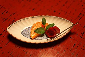 Setoka orange, strawberry and mint
