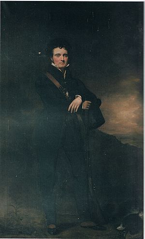 Sir Patrick Murray Threipland, 5th Baronet (1800-1882), attributed to Sir John Watson Gordon, P.R.S.A. (95 x 60 inches)