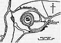 Stowey Castle Somerset Map
