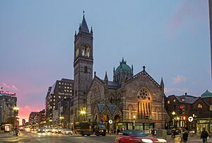Sunset in Copley Square (25887)