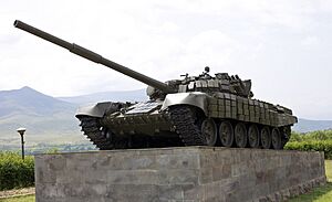 T-72 Tank memorial Stepanakert