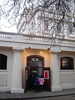 The Institute of Contemporary Arts, London entrance