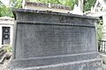 The grave of Louis Poinsot, Pere Lachaise Cemetery, Paris
