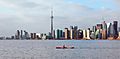 Toronto skyline toronto islands b