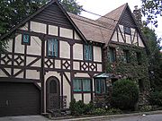 Tudor-style house; St George, Staten Island