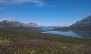 Twin Lakes from Low Pass 2012