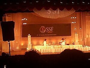 Ud. Zakir Hussain and Pt. Niladri Kumar, SSF-2022, Nazrul Mancha Kolkata
